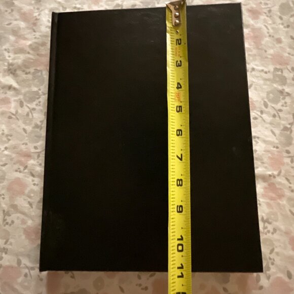 Barnes & Noble Black Hardcover BLANK Journal - Never Used - Picture 6 of 7
